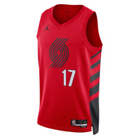 Shaedon Sharpe Portland Trail Blazers Basketball Jersey, Red Sportswear Jersey Shirt, Sleeveless Athletic Tank Jersey, Casual Gift for Men