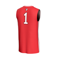Northeastern Huskies Basketball Jersey, Red Fashion Lightweight Sportswear Jersey Shirt, Sleeveless Athletic Tank Jersey, Casual Gift for Men