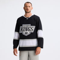 Los Angeles Kings Hockey Jersey, Black Sportswear Jersey Shirt, Long Sleeve Hockey Sweater Jersey, Casual Gift for Men, Style 201897998