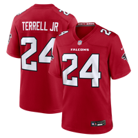 A.J. Terrell Atlanta Falcons Football Jersey, Red Game Sportswear Jersey Shirt, Lightweight Breathable Athletic Jersey, Casual Gift for Men