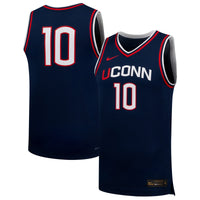 UConn Huskies Basketball Jersey, Navy Replica Sportswear Jersey Shirt, Sleeveless Athletic Tank Jersey, Casual Gift for Men
