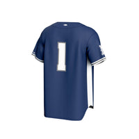 Nevada Wolf Pack Baseball Jersey, Navy Sportswear Jersey Shirt, Lightweight Breathable Athletic Jersey, Casual Gift for Men, Style 203392827