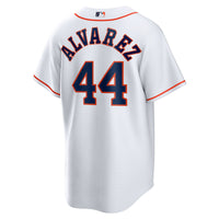 Yordan Álvarez Houston Astros Baseball Jersey, White Sportswear Jersey Shirt, Lightweight Breathable Athletic Jersey, Casual Gift for Men