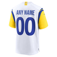 Los Angeles Rams Football Jersey, White Alternate Sportswear Jersey Shirt, Lightweight Breathable Athletic Jersey, Casual Gift for Men