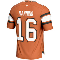 Texas Longhorns Football Jersey, Orange Sportswear Jersey Shirt, Lightweight Breathable Athletic Jersey, Casual Gift for Men, Style 200667842