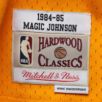 Magic Johnson Los Angeles Lakers Basketball Jersey, Gold Swingman Sportswear Jersey Shirt, Sleeveless Athletic Tank Jersey, Casual Gift for Men