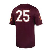 Virginia Tech Hokies Football Jersey, Sportswear Jersey Shirt, Lightweight Breathable Athletic Jersey, Casual Gift for Men, Style 201905500