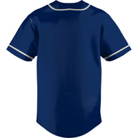 Midshipmen Lightweight Baseball Jersey, Navy Sportswear Jersey Shirt, Lightweight Breathable Athletic Jersey, Casual Gift for Men
