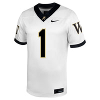 Wake Forest Demon Deacons Football Jersey, Sportswear Jersey Shirt, Lightweight Breathable Athletic Jersey, Casual Gift for Men, Style 201905509