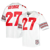 Ohio State Buckeyes Football Jersey, White Authentic Sportswear Jersey Shirt, Lightweight Breathable Athletic Jersey, Casual Gift for Men