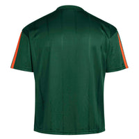 Miami Hurricanes Soccer Jersey, Green Fashion Sportswear Jersey Shirt, Lightweight Breathable Athletic Jersey, Casual Gift for Men