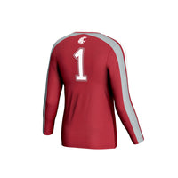 Washington State Cougars Volleyball Jersey, Sportswear Jersey Shirt, Lightweight Athletic Jersey, Casual Gift for Men, Style 203153798