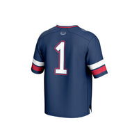 Florida Atlantic Owls Football Jersey, Navy Lightweight Sportswear Jersey Shirt, Lightweight Breathable Athletic Jersey, Casual Gift for Men