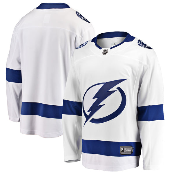 Tampa Bay Lightning White Breakaway Away Jersey
