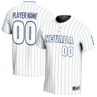 Nevada Wolf Pack Softball Jersey, White Sportswear Jersey Shirt, Lightweight Breathable Athletic Jersey, Casual Gift for Men, Style 203645280