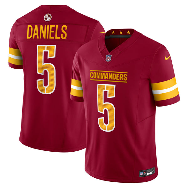 Washington Commanders Jayden Daniels Burgundy Limited Jersey