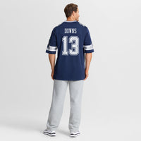 Caleb Downs Dallas Cowboys Football Jersey, Navy Game Sportswear Jersey Shirt, Lightweight Breathable Athletic Jersey, Casual Gift for Men