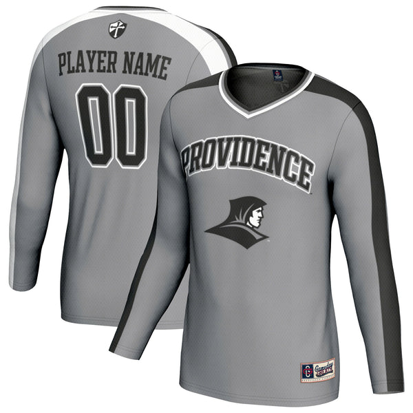 Providence Friars NIL Pick-A-Player Lightweight Collegiate Volleyball Fashion Jersey - Silver