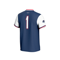 Florida Atlantic Owls Softball Jersey, Navy Fashion Sportswear Jersey Shirt, Lightweight Breathable Athletic Jersey, Casual Gift for Men