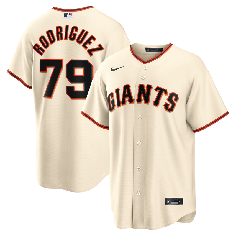 Jesus Rodriguez San Francisco Giants Baseball Jersey, Cream Sportswear Jersey Shirt, Lightweight Breathable Athletic Jersey, Casual Gift for Men