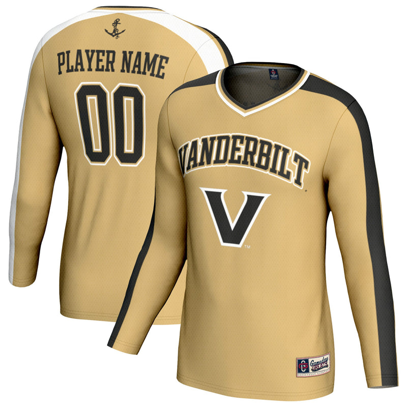 Vanderbilt Commodores Volleyball Jersey, Sportswear Jersey Shirt, Lightweight Breathable Athletic Jersey, Casual Gift for Men, Style 203494808