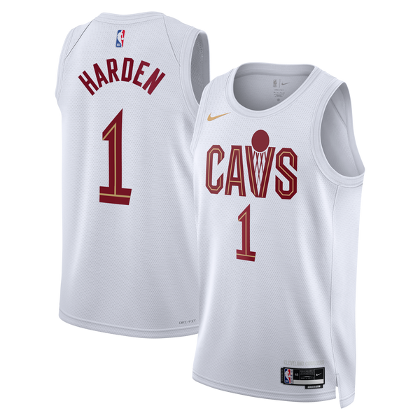 Cleveland Cavaliers Association Edition Swingman Jersey - White - James Harden