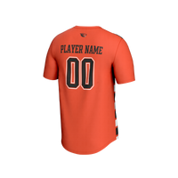 Oregon State Beavers Soccer Jersey, Orange/Black Fashion Sportswear Jersey Shirt, Lightweight Breathable Athletic Jersey, Casual Gift for Men