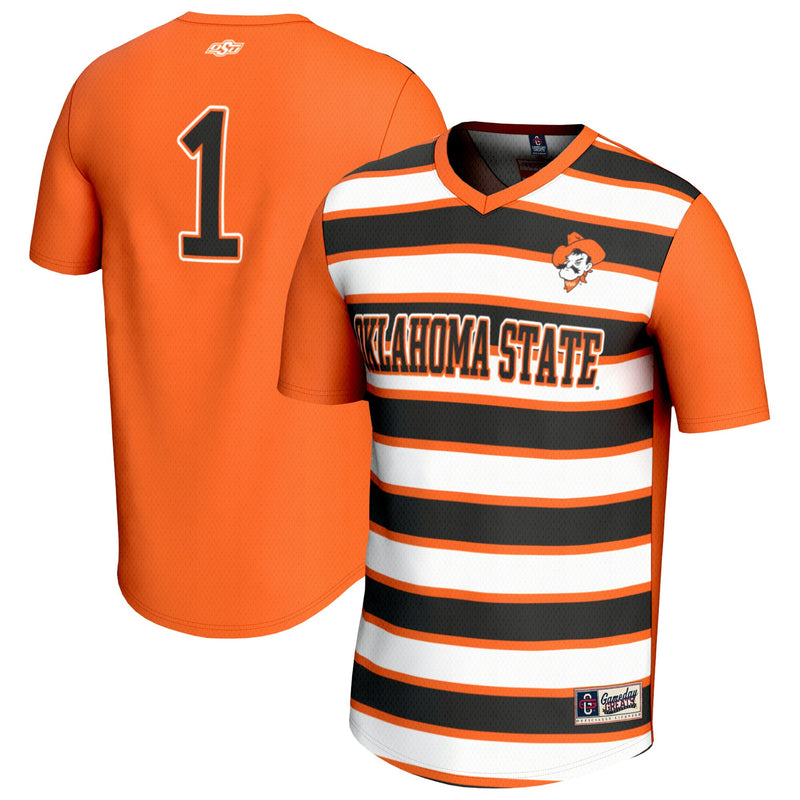 Oklahoma State Cowboys Soccer Jersey, Sportswear Jersey Shirt, Lightweight Breathable Athletic Jersey, Casual Gift for Men, Style 203579905