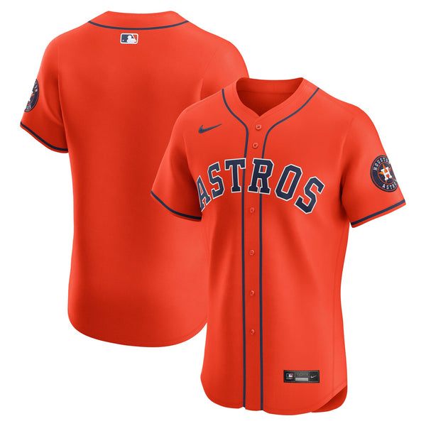 Houston Astros Orange Alternate Elite Jersey