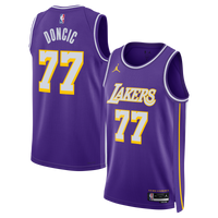 Luka Doncic Los Angeles Lakers Basketball Jersey, Purple Swingman Sportswear Jersey Shirt, Sleeveless Athletic Tank Jersey, Casual Gift for Men