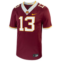 Minnesota Golden Gophers Player Football Jersey, Maroon Sportswear Jersey Shirt, Lightweight Breathable Athletic Jersey, Casual Gift for Men