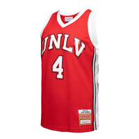 UNLV Rebels Basketball Jersey, Red Swingman Sportswear Jersey Shirt, Sleeveless Athletic Tank Jersey, Casual Gift for Men