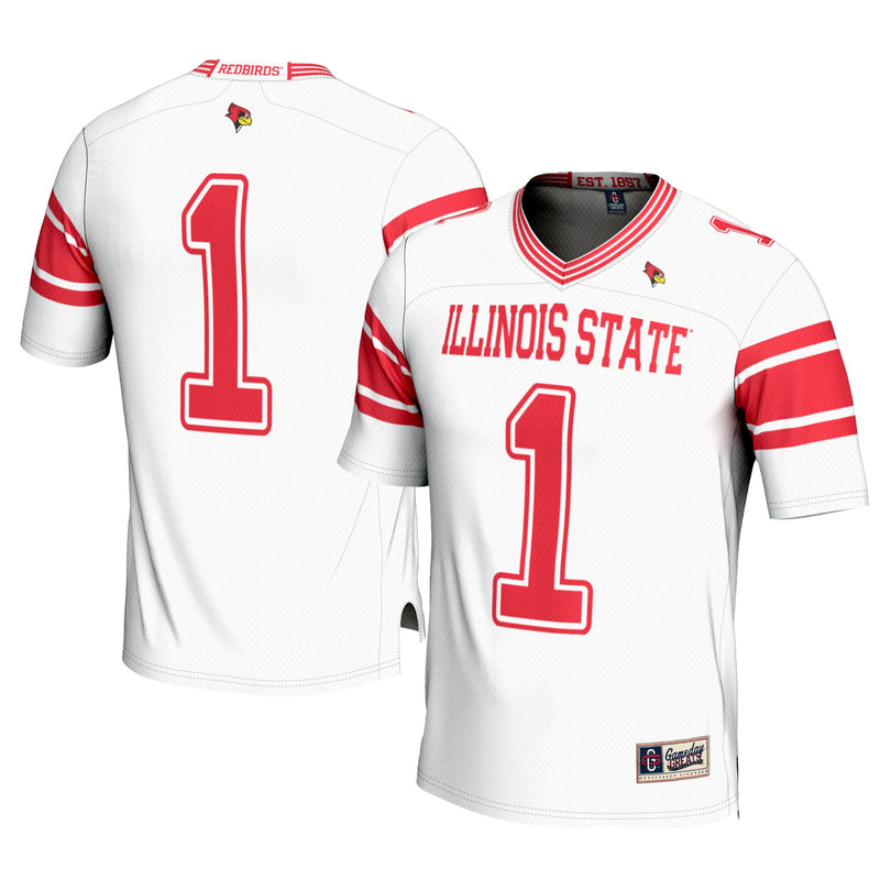 Illinois State Redbirds Football Jersey, Sportswear Jersey Shirt, Lightweight Breathable Athletic Jersey, Casual Gift for Men, Style 200683260