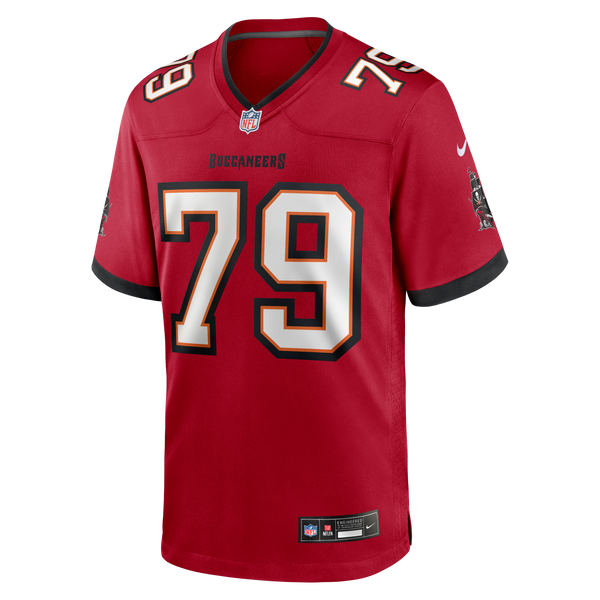 Tampa Bay Buccaneers Elijah Klein Red Game Jersey