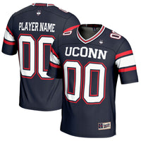 UConn Huskies Football Jersey, Navy Sportswear Jersey Shirt, Lightweight Breathable Athletic Jersey, Casual Gift for Men
