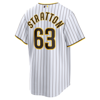 Hunter Stratton San Diego Padres Baseball Jersey, White Sportswear Jersey Shirt, Lightweight Breathable Athletic Jersey, Casual Gift for Men