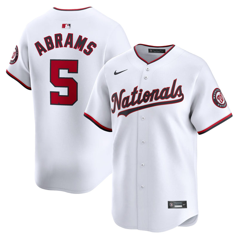 CJ Abrams Washington Nationals Baseball Jersey, Sportswear Jersey Shirt, Lightweight Athletic Jersey, Casual Gift for Men, Style 200252040