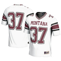 Montana Grizzlies Football Jersey, White Sportswear Jersey Shirt, Lightweight Breathable Athletic Jersey, Casual Gift for Men, Style 200496621