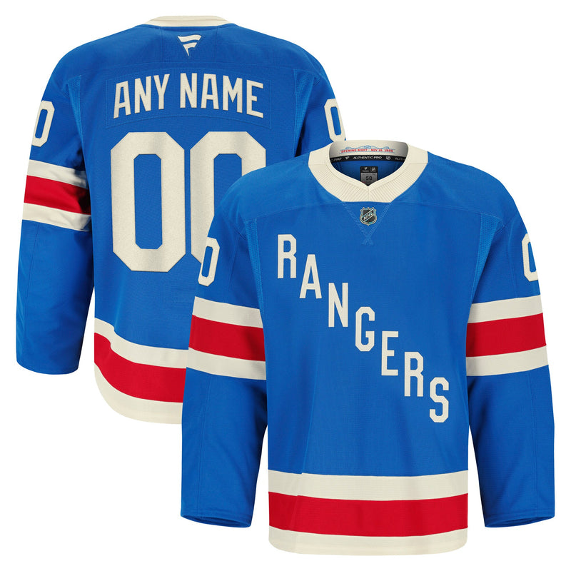 New York Rangers Hockey Jersey, Blue Authentic Sportswear Jersey Shirt, Long Sleeve Hockey Sweater Jersey, Casual Gift for Men, Style 203134978