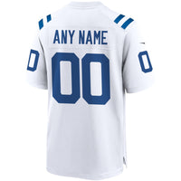 Indianapolis Colts Football Jersey, White Game Sportswear Jersey Shirt, Lightweight Breathable Athletic Jersey, Casual Gift for Men