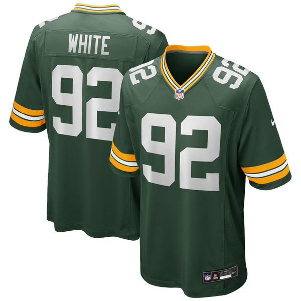 Green Bay Packers Reggie White Green Game Retired Player Jersey