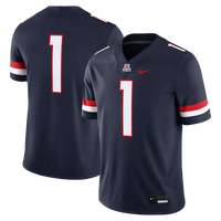 Arizona Wildcats Football Jersey, Navy Sportswear Jersey Shirt, Lightweight Breathable Athletic Jersey, Casual Gift for Men, Style 2001726266