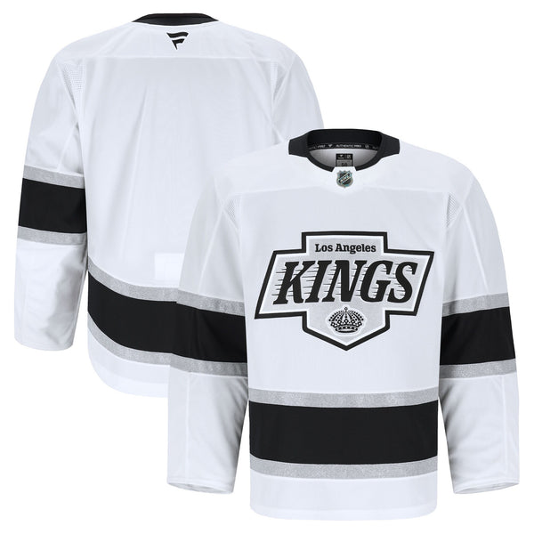 Los Angeles Kings White Away Authentic Pro Jersey