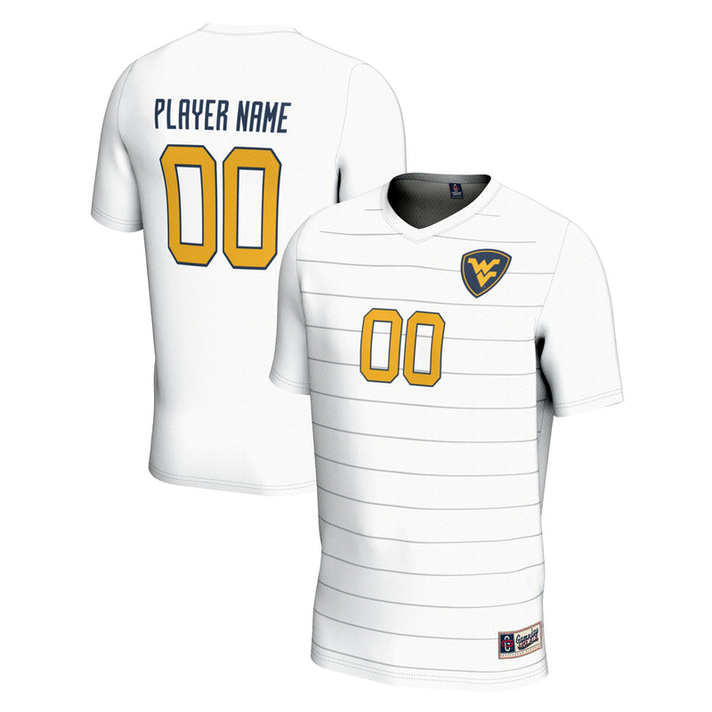 West Virginia Mountaineers Soccer Jersey, Sportswear Jersey Shirt, Lightweight Breathable Athletic Jersey, Casual Gift for Men, Style 200496985