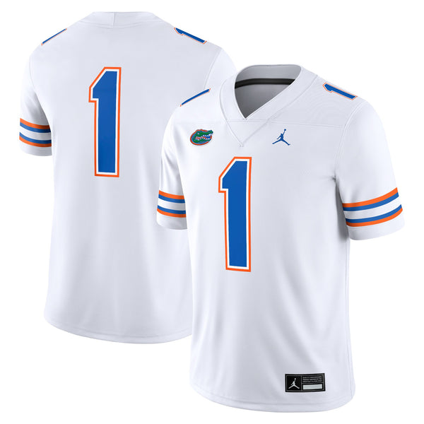 #1 Florida Gators Game Jersey - White