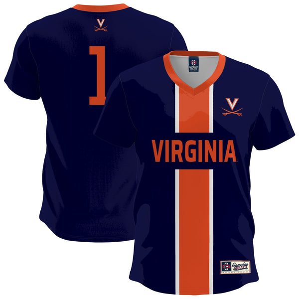 Virginia Cavaliers Lightweight Soccer Fashion Jersey - Navy