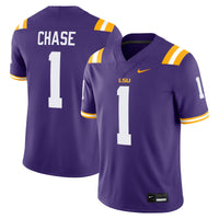 LSU Tigers Football Jersey, Purple Game Sportswear Jersey Shirt, Lightweight Breathable Athletic Jersey, Casual Gift for Men, Style 200894538