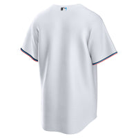 Miami Marlins Baseball Jersey, White Replica Sportswear Jersey Shirt, Lightweight Breathable Athletic Jersey, Casual Gift for Men, Style 4784230
