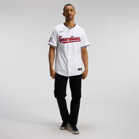 Jose Ramirez Cleveland Guardians Baseball Jersey, White Sportswear Jersey Shirt, Lightweight Breathable Athletic Jersey, Casual Gift for Men