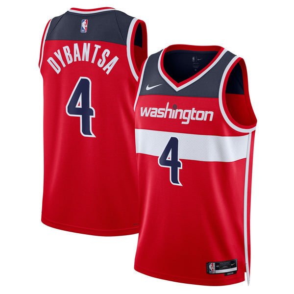 Washington Wizards Icon Swingman Jersey - Red - AJ Dybantsa